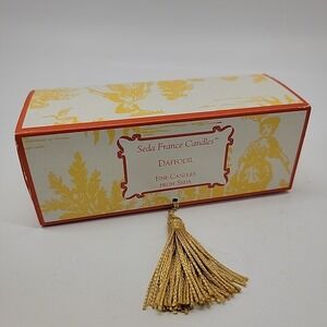 SEDA France Fine French Votive Candles Luxury Designer Discontinued Daffodil